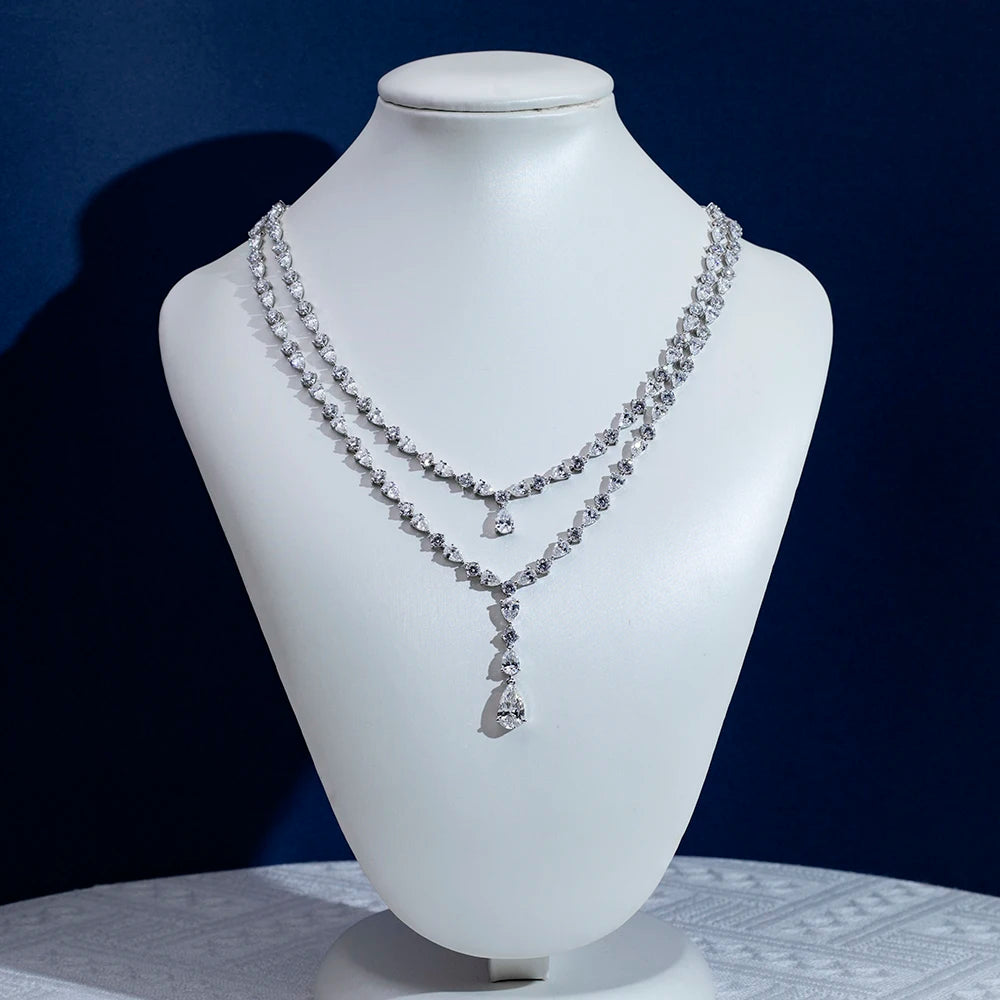 LUXURY LAB GROWN DIAMOND SOLITAIRE NECKLACE | 14K OR 18K GOLD