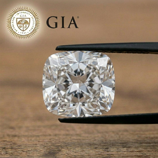 PREMIUM CUSHION CUT NATURAL DIAMONDS | 1CT - 10CT | GIA CERTIFIED