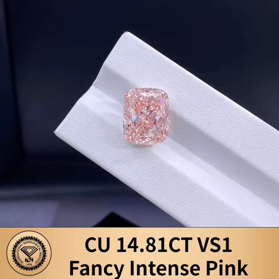 FANCY VIVID PINK LAB GROWN DIAMONDS | 3CT - 35CT | IGI CERTIFIED