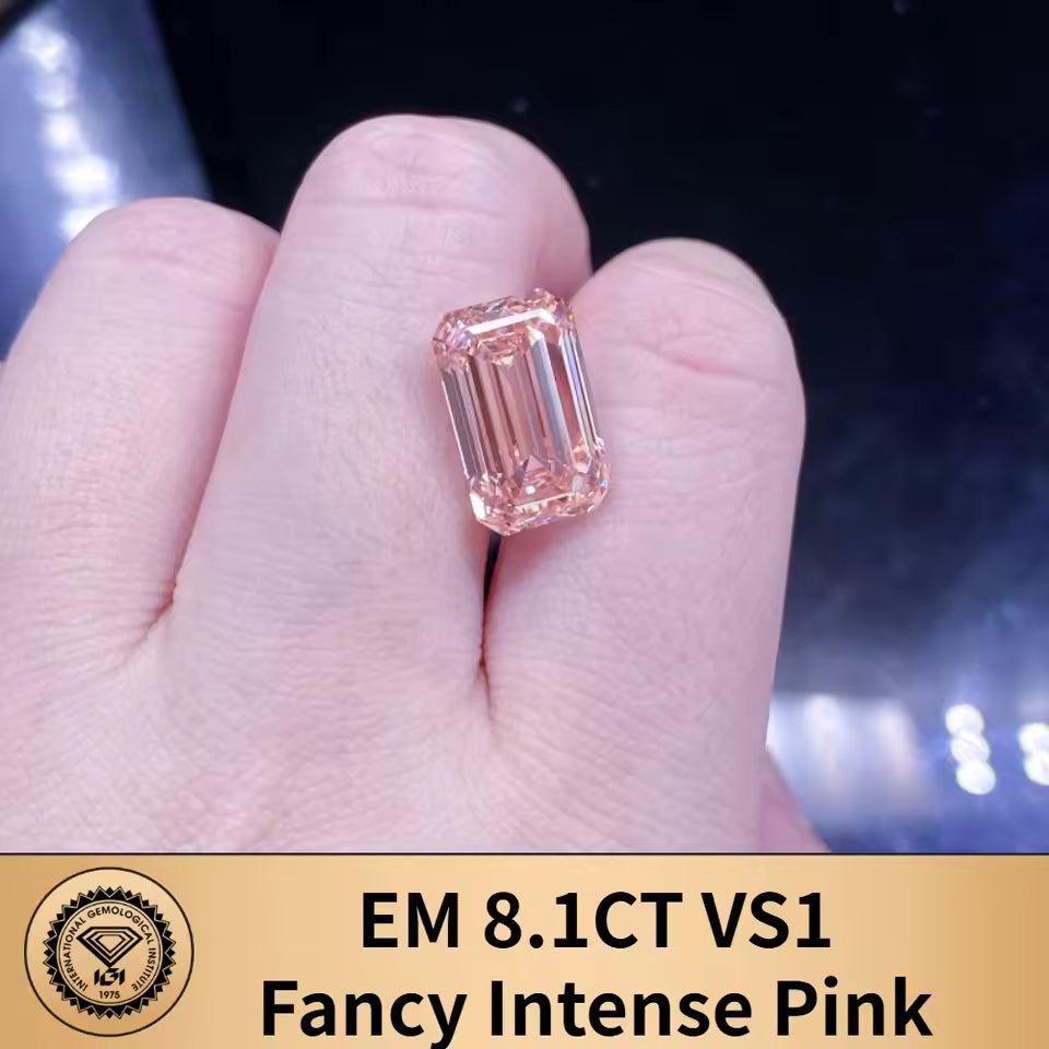 FANCY VIVID PINK LAB GROWN DIAMONDS | 3CT - 35CT | IGI CERTIFIED