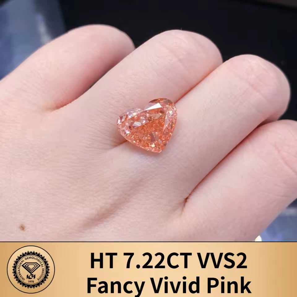 FANCY VIVID PINK LAB GROWN DIAMONDS | 3CT - 35CT | IGI CERTIFIED