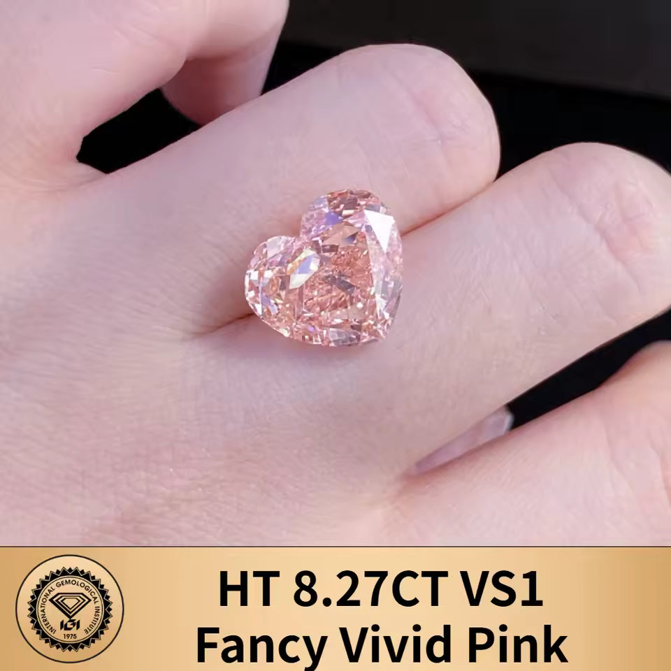 FANCY VIVID PINK LAB GROWN DIAMONDS | 3CT - 35CT | IGI CERTIFIED