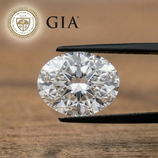 PREMIUM OVAL CUT NATURAL DIAMONDS | 1CT - 10CT | GIA CERTIFIED
