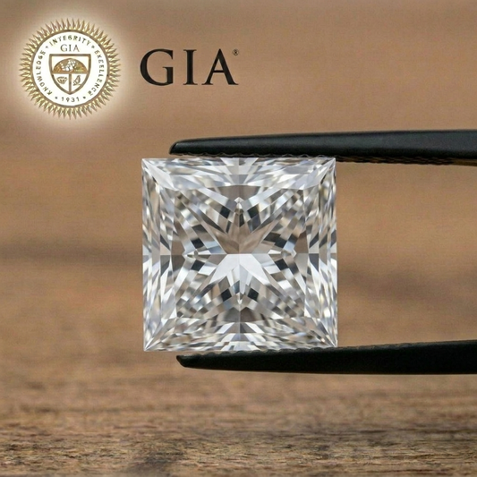 PREMIUM PRINCESS CUT NATURAL DIAMONDS | 1CT - 10CT | GIA CERTIFIED