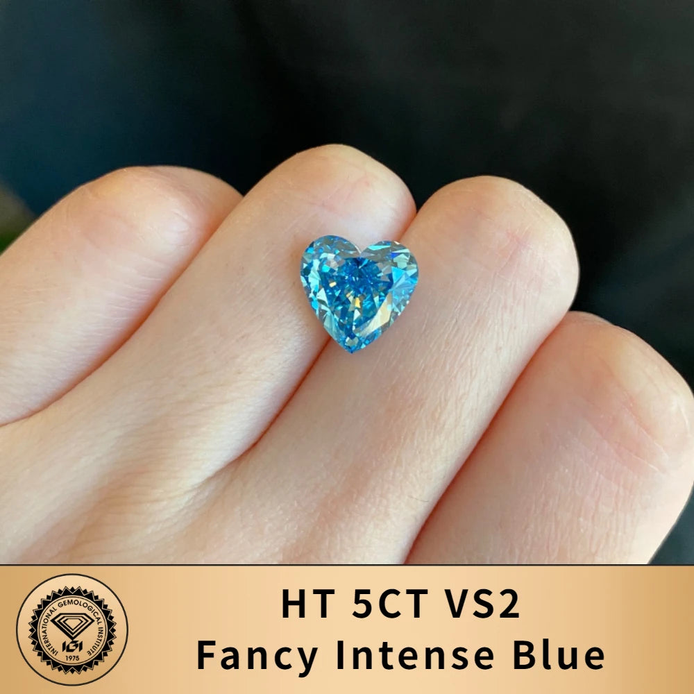 FANCY BLUE LAB GROWN DIAMONDS | 1CT - 15CT | IGI CERTIFIED
