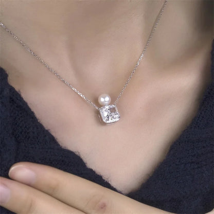 3CT D VVS LAB DIAMOND NECKLACE | 18K GOLD