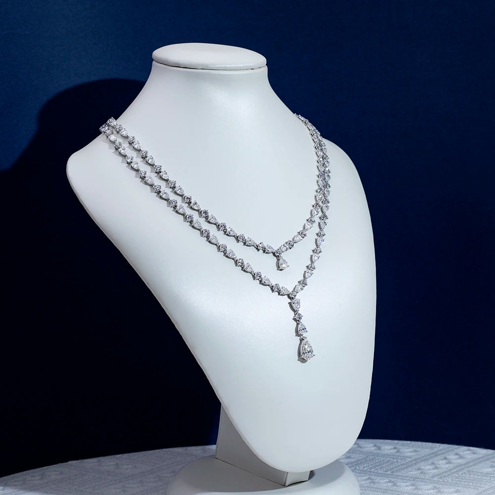 LUXURY LAB GROWN DIAMOND SOLITAIRE NECKLACE | 14K OR 18K GOLD