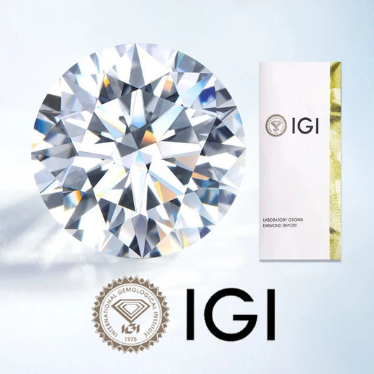 PREMIUM ROUND BRILLIANT LAB GROWN DIAMONDS | 0.3CT - 5CT | IGI CERTIFIED