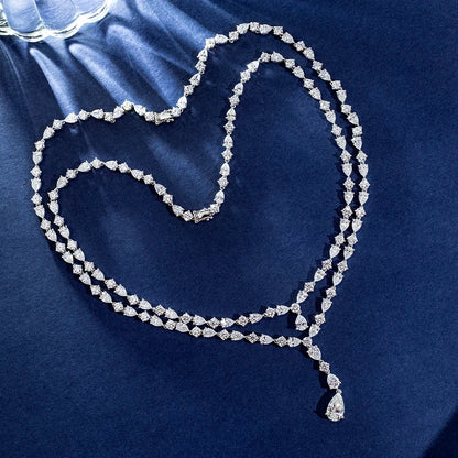 LUXURY LAB GROWN DIAMOND SOLITAIRE NECKLACE | 14K OR 18K GOLD