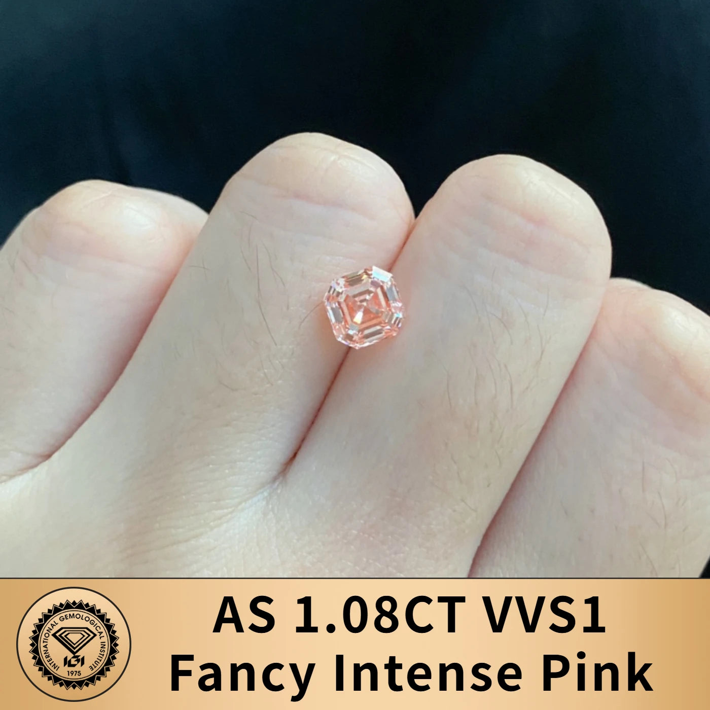 FANCY VIVID PINK LAB GROWN DIAMONDS | 1CT - 4CT | IGI CERTIFIED