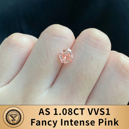 FANCY VIVID PINK LAB GROWN DIAMONDS | 1CT - 4CT | IGI CERTIFIED