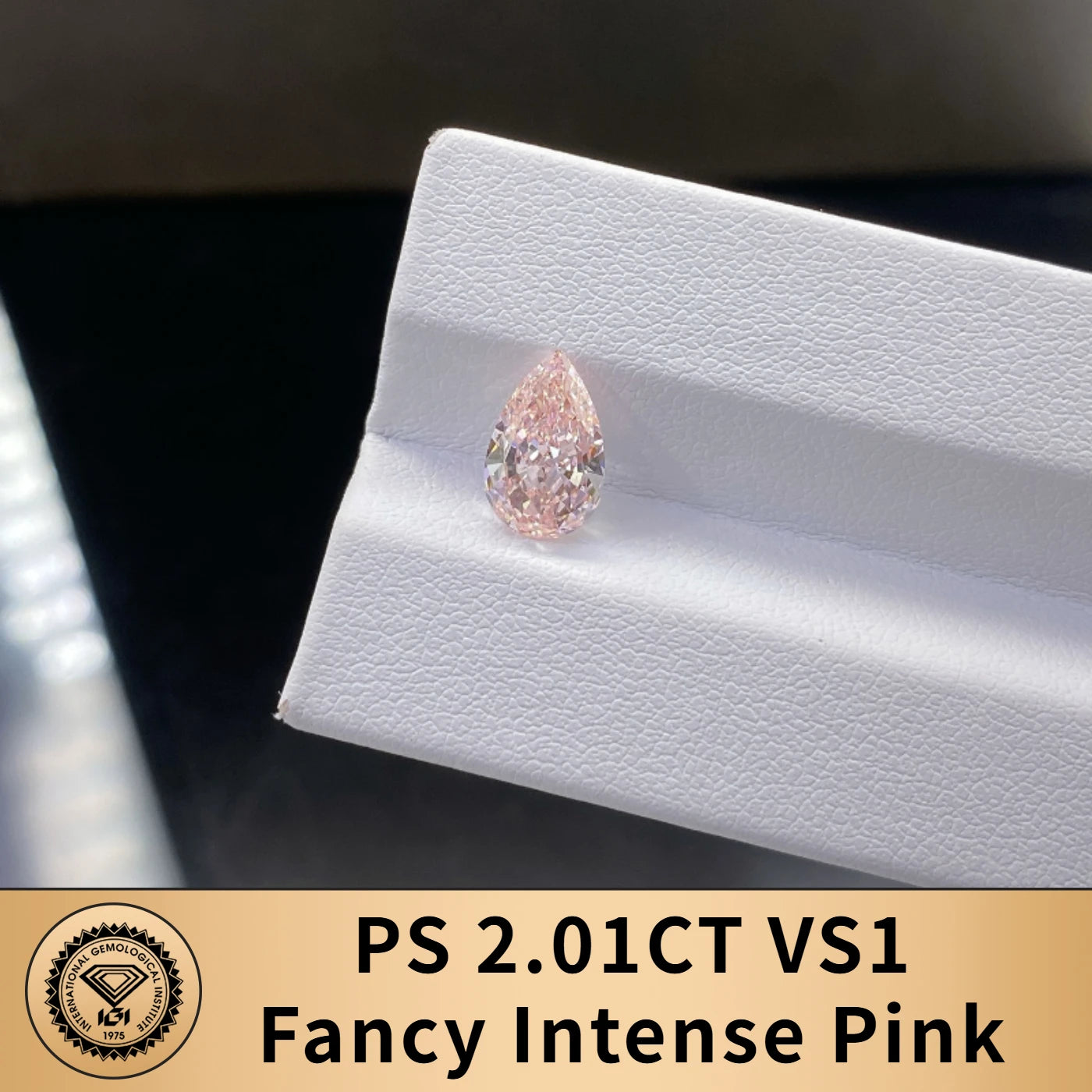 FANCY VIVID PINK LAB GROWN DIAMONDS | 1CT - 4CT | IGI CERTIFIED