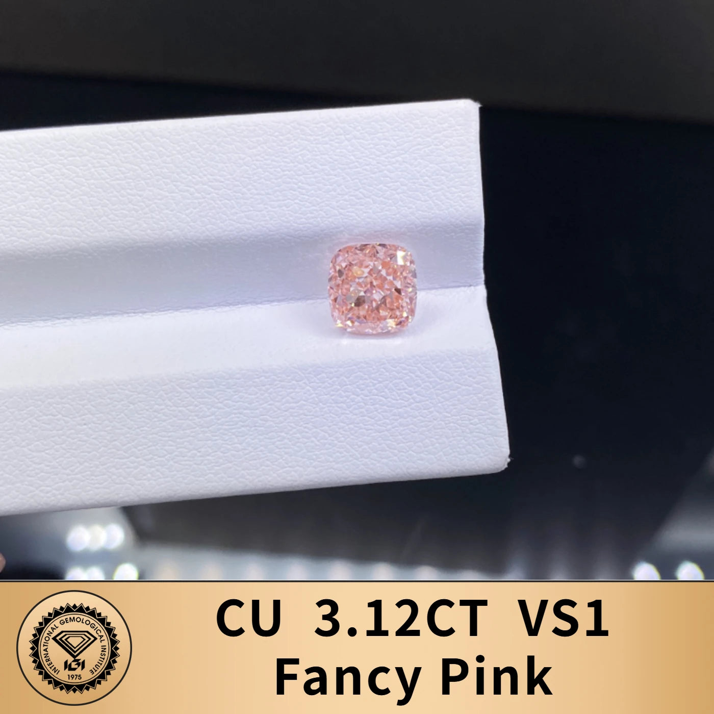 FANCY VIVID PINK LAB GROWN DIAMONDS | 1CT - 4CT | IGI CERTIFIED