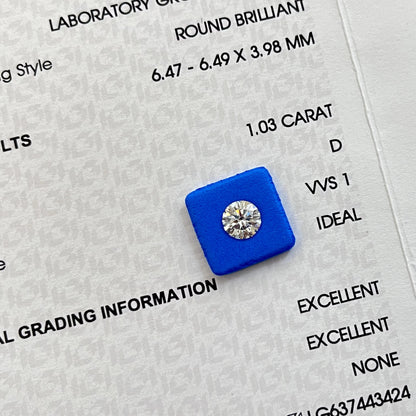 PREMIUM ROUND BRILLIANT LAB GROWN DIAMONDS |0.3CT - 5CT | GIA & IGI CERTIFIED