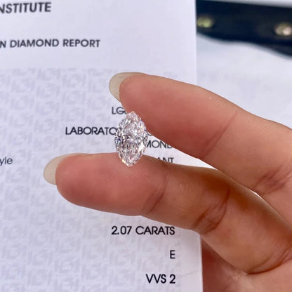 PREMIUM MARQUISE CUT LAB GROWN DIAMONDS | 1CT - 5CT | IGI CERTIFIED