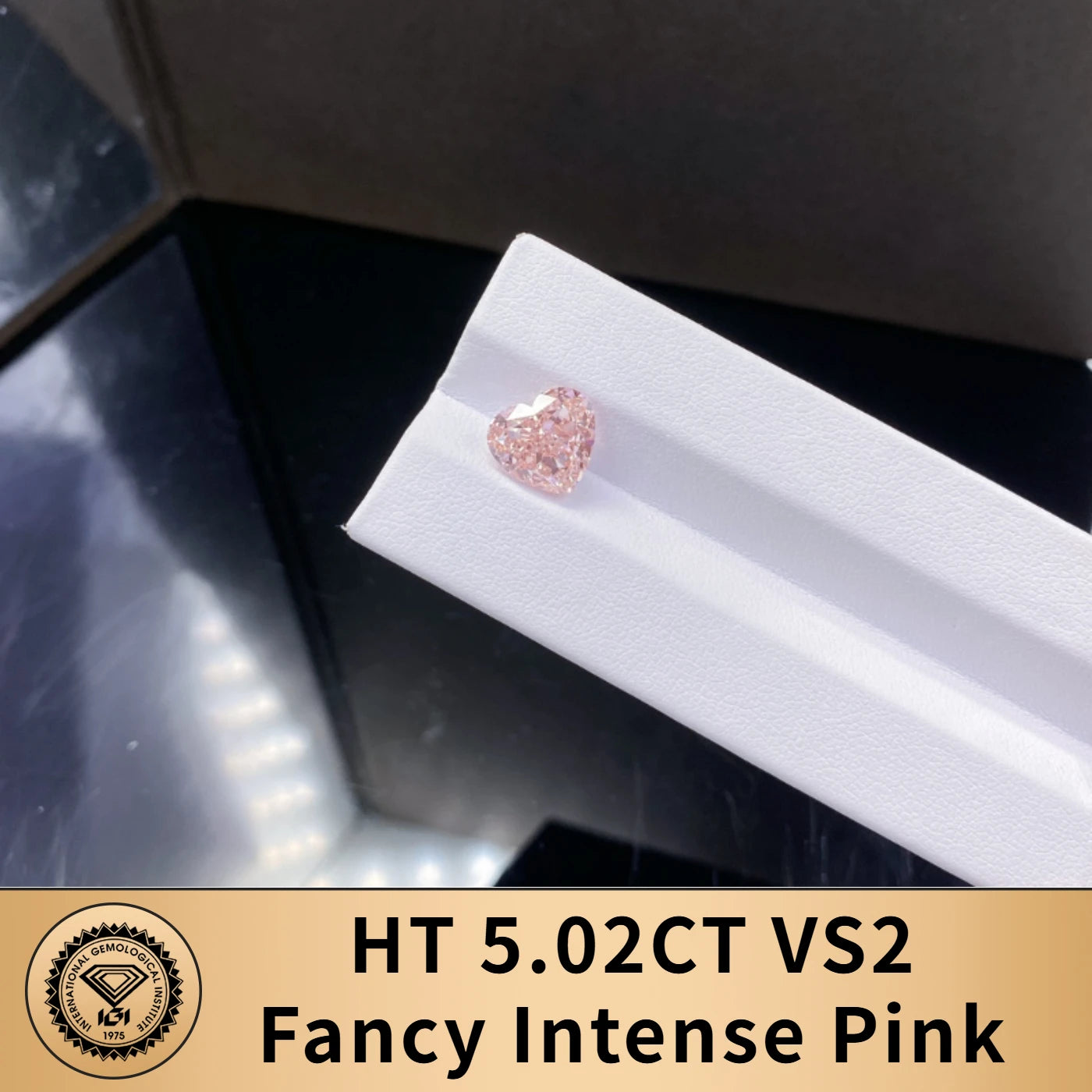 FANCY VIVID PINK LAB GROWN DIAMONDS | 1CT - 4CT | IGI CERTIFIED