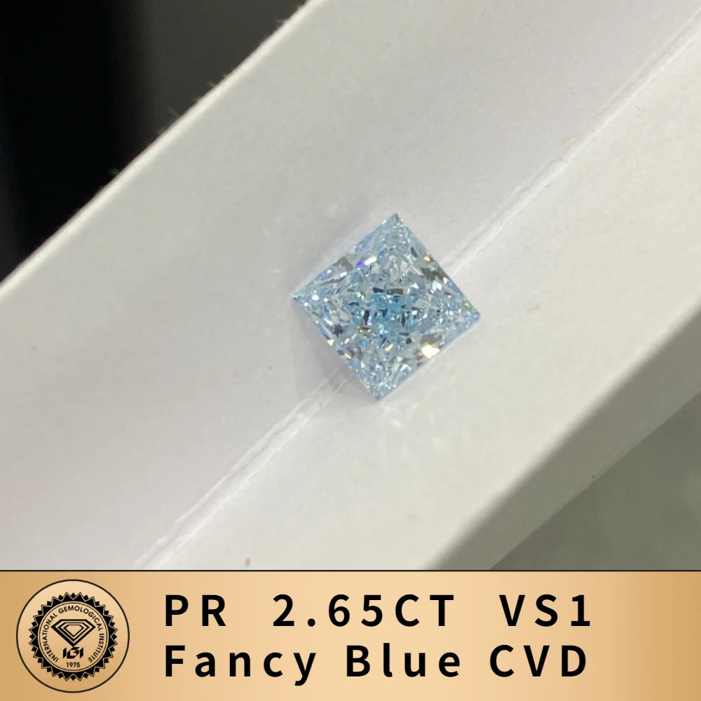 FANCY BLUE LAB GROWN DIAMONDS | 1CT - 15CT | IGI CERTIFIED