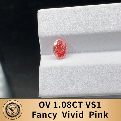 FANCY VIVID PINK LAB GROWN DIAMONDS | 1CT - 4CT | IGI CERTIFIED