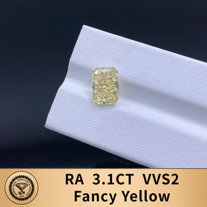 FANCY VIVID YELLOW LAB GROWN DIAMONDS | 1CT - 10CT | IGI CERTIFIED