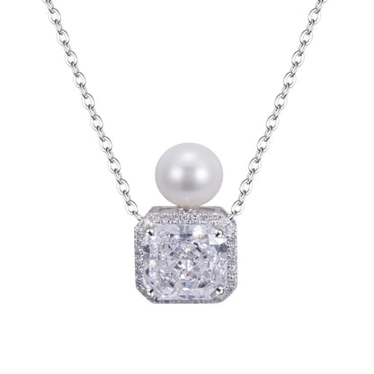 3CT D VVS LAB DIAMOND NECKLACE | 18K GOLD