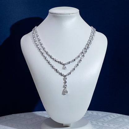 LUXURY LAB GROWN DIAMOND SOLITAIRE NECKLACE | 14K OR 18K GOLD