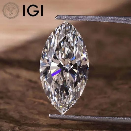 PREMIUM MARQUISE CUT LAB GROWN DIAMONDS | 1CT - 5CT | IGI CERTIFIED