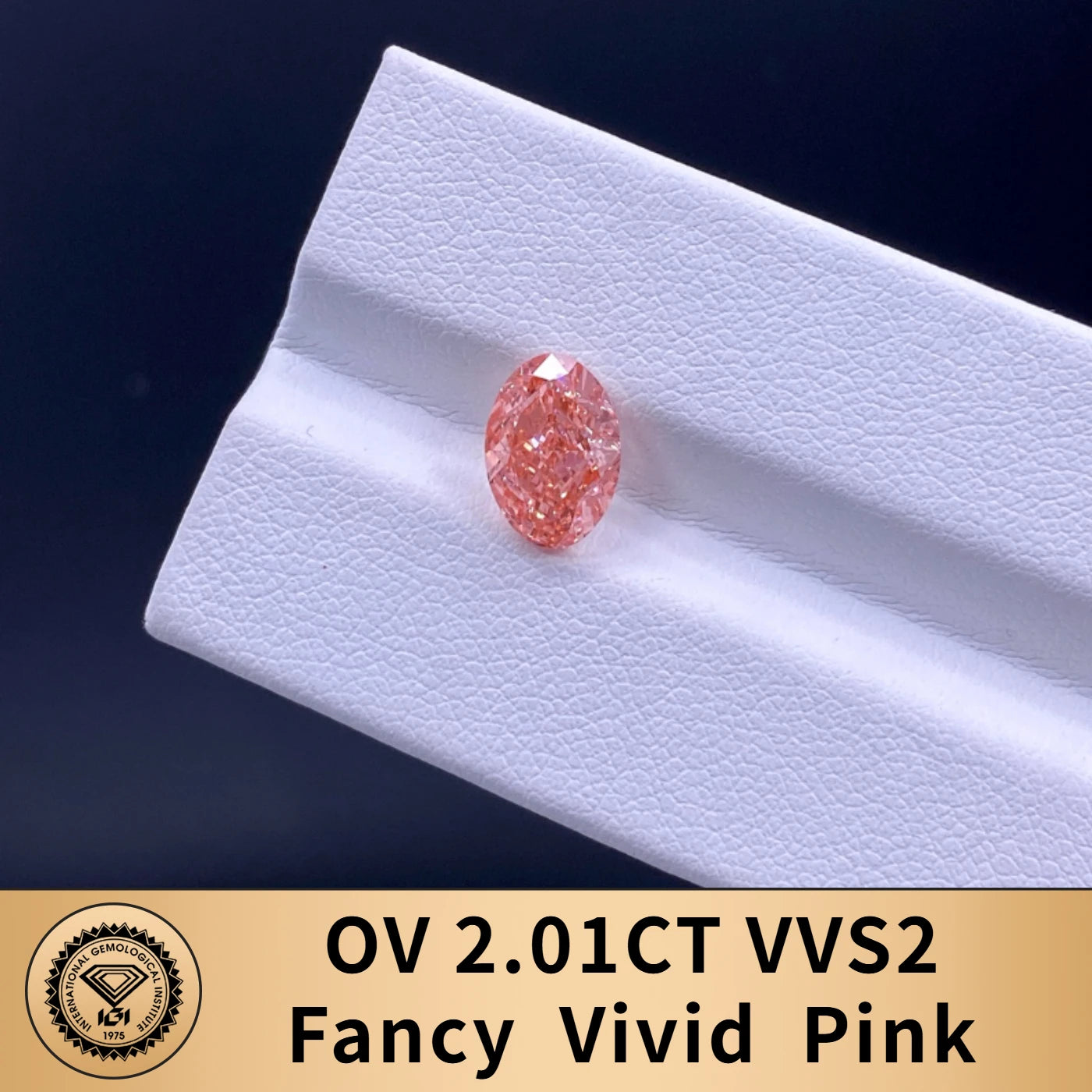 FANCY VIVID PINK LAB GROWN DIAMONDS | 1CT - 4CT | IGI CERTIFIED