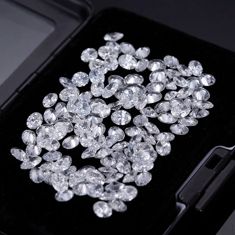 PREMIUM ROUND BRILLIANT MELEE LAB DIAMONDS | DEF-VVS QUALITY