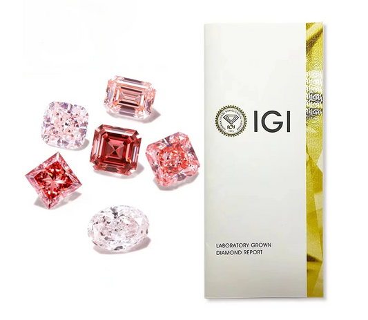 FANCY VIVID PINK LAB GROWN DIAMONDS | 1CT - 5CT | IGI CERTIFIED